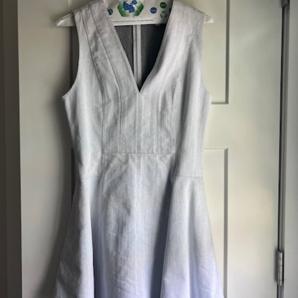 Derek Lam 10 Crosby Light Blue jean denim dress size 6 - Picture 1 of 4